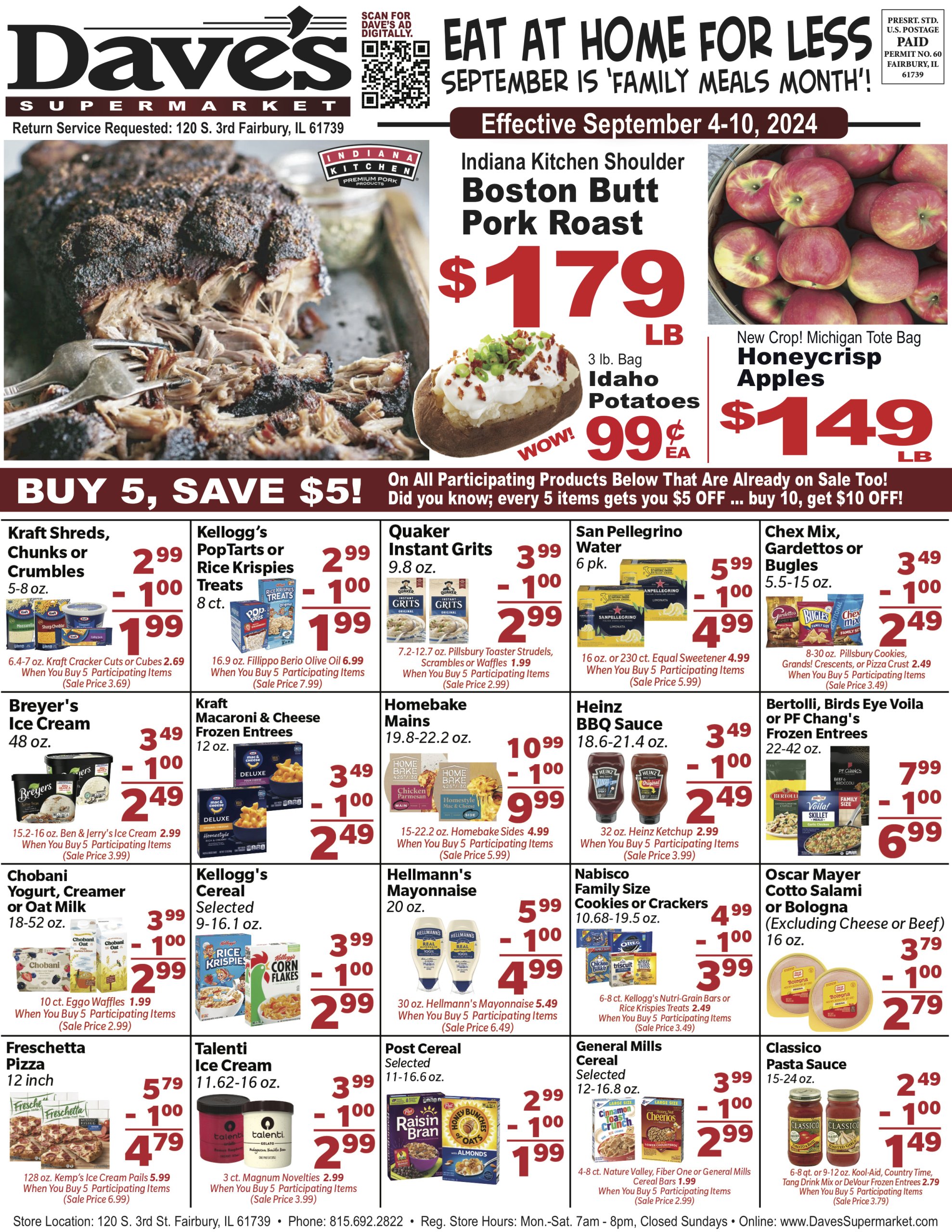 Weekly Ad Email - Daves Supermarket